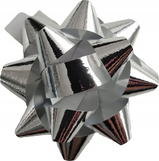 Selbstklebende Rosetten 5 Cm Silber 24 Stück 1 Packung