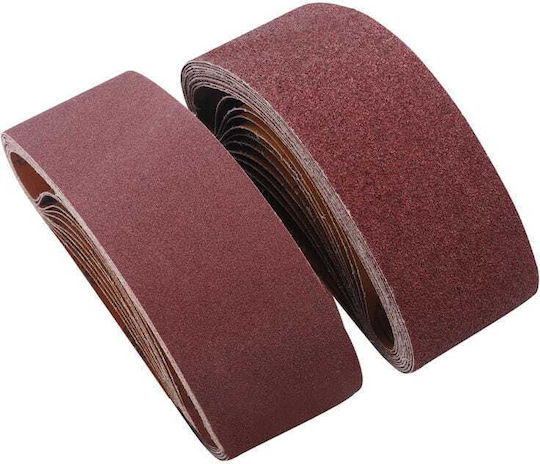 Kraft & Dele Bandă de Șlefuire K100 75x537mm Set 10 Bucăți