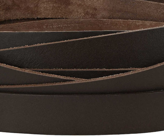 vidaXL Leder Schnürsenkel Braun Länge 5m