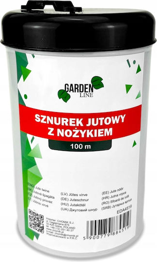 Gardenline Юта Въжета В Тръба Нож 100м Eda4519