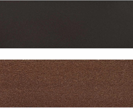 vidaXL Leather Brown Lace Length 5m