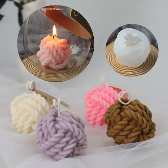 Silicone Mold Wool Yarn Candles