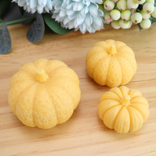 Silicone Mold Pumpkin Candles 70x50 Mm