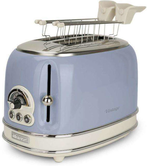 Ariete Vintage Toaster 2 Schlitze Blau