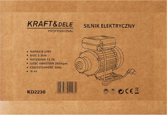 Elektrischer Motor 2.2kw 230v Kraft & Dele