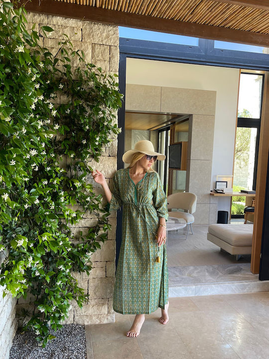 Summer Maxi Dress Green