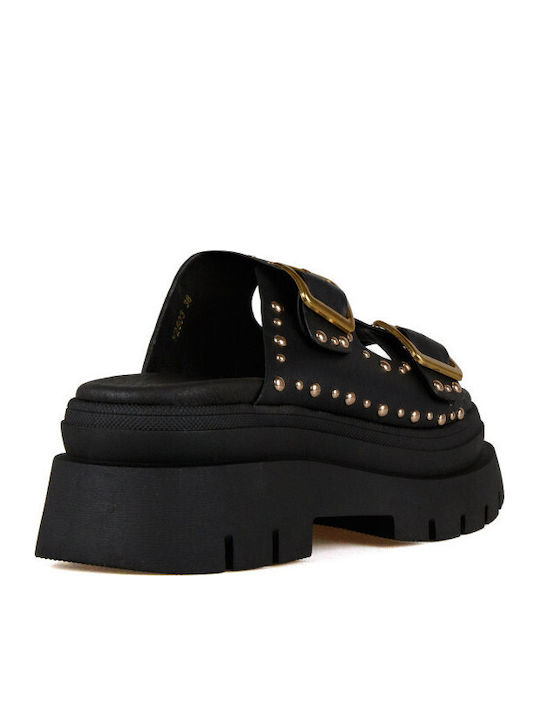 Дамски Сандали Flatforms Черни