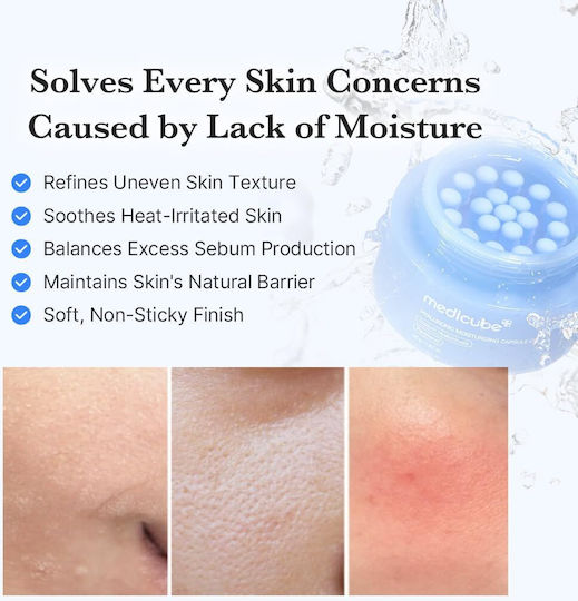 Medicube Hyaluronic Moisturizing Capsule Face Cream with Hyaluronic Acid & Ceramides 55gr