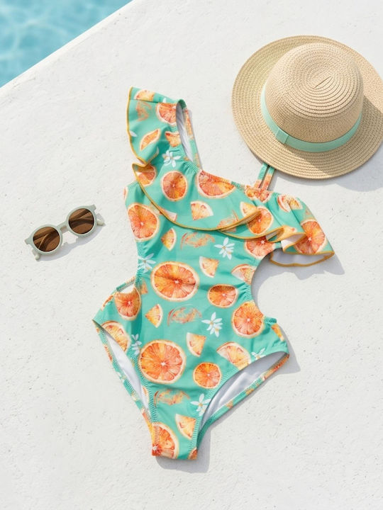 Crool Costum De Baie Pentru Copii Întreg Verde Văratic