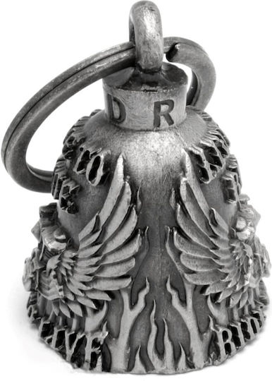 Gremlin Guardian Bell Διακοσμητικό Καμπανάκι Μοτοσυκλέτας Live To Ride Engine Block