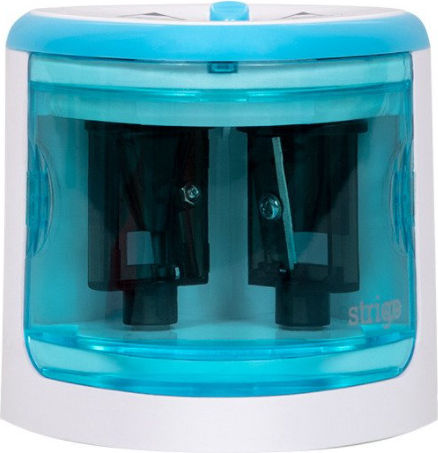 Strigo Electric Pencil Sharpener Blue Two-hole