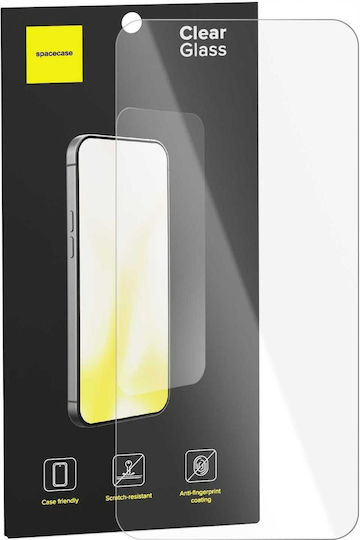 Tempered Glass Compatible with Xiaomi 17t Spacecase Clear Glass Scratch Resistant Screen Protection Glass Clear 5905719141585