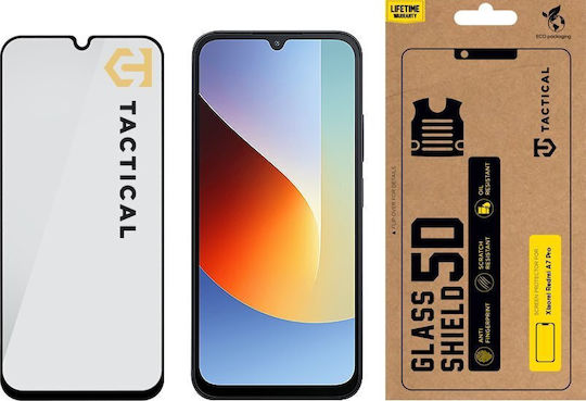 Tactical Glass Shield 5d Xiaomi Redmi A7 Pro Black 57983130598