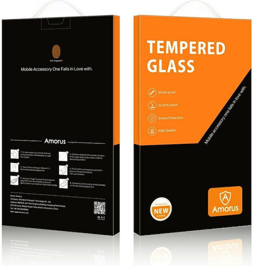 Xiaomi 17t 5g Amorus Privacy Full Tempered Glass Folie Protecție Ecran Neagră