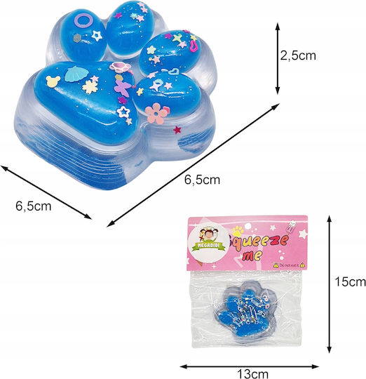 Taba World Squishy Αφρώδες Κίτρινο