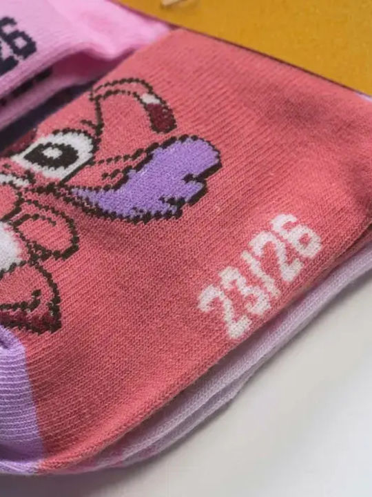 Disney Kids' Ankle Socks Stitch Multicolour 7 Pairs