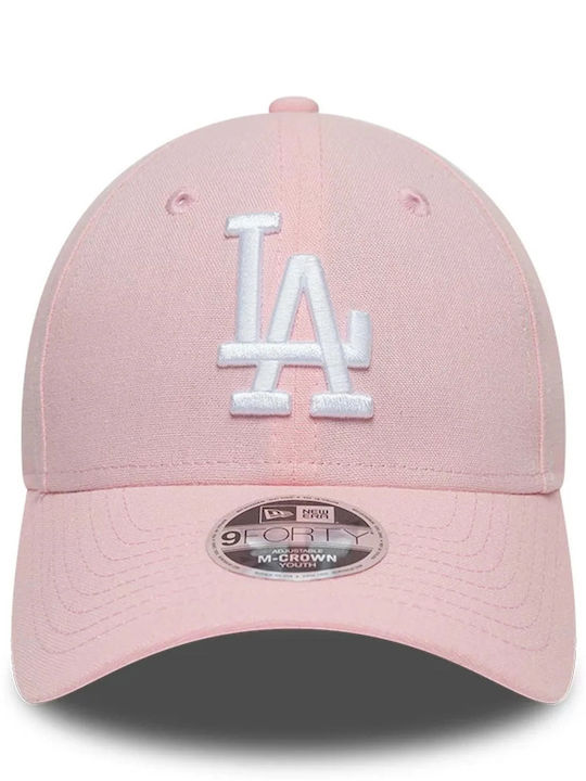 New Era Palarie Copii Jockey La Dodgers Roz Cu Protecție Solară
