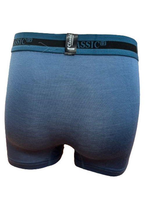 Ανδρικά Μποξεράκια Πετρόλ 3Pack
