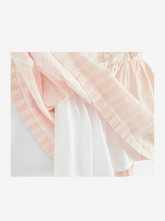Mädchenkleid Ärmellos Rosa