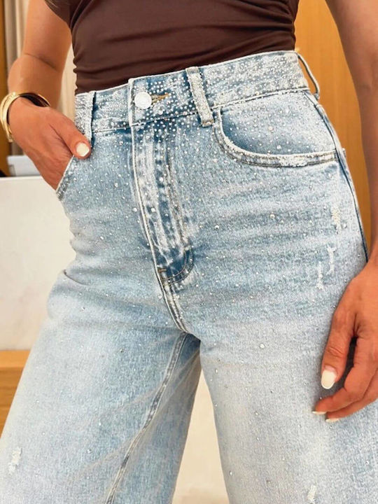 Γυναικεία Βερμούδα Τζιν Crystal Denim