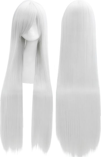 Haarverlängerung in Weißer Farbe 100cm