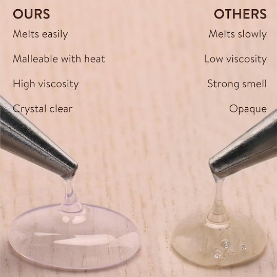 Set 50 Bățuri Adezive Termofuzibile H&s Rășină 0.7 X 10 Cm Plastic Sudură Decorațiuni Realizare Diy Reparații Asamblare Fixare Rapidă Ideală Pistol De Lipit Transparent