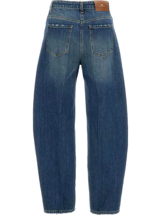 High Rise Women's Jean Pants in Wide Leg Style