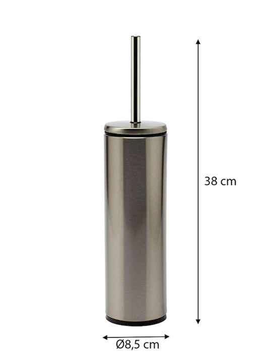 SteweHome Inox Bathroom Toilet Brush Black