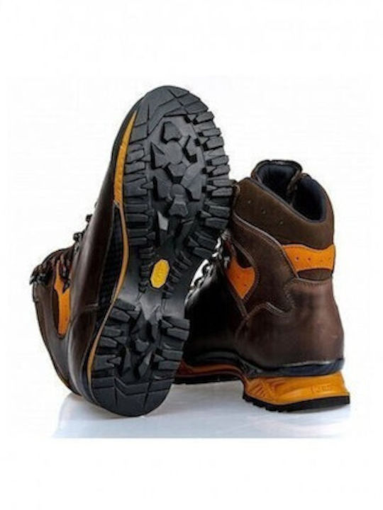 Meindl Softline Top Men's Hiking Shoes Waterproof with Gore-Tex Membrane Orange