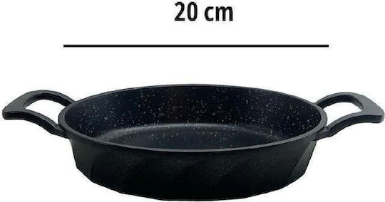 SteweHome Двоен Тиган от Чугун с Незалепващо Покритие 20cm