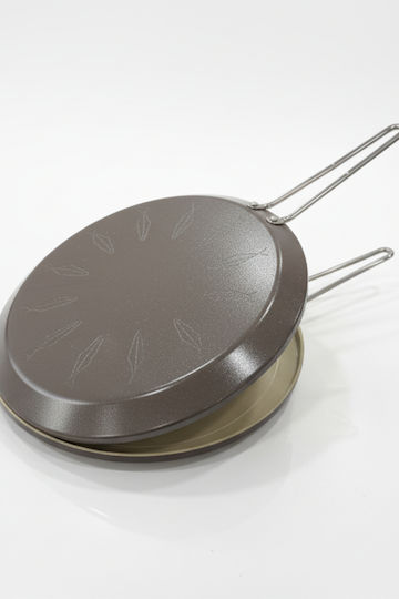 SteweHome Doppelte Omelette-Maker aus Stahl mit Steinbeschichtung 33cm