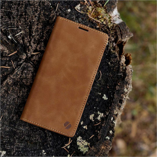 Θήκη Samsung Galaxy A27 Spacecase Wallet Πορτοφόλι Light Brown 5905719141356