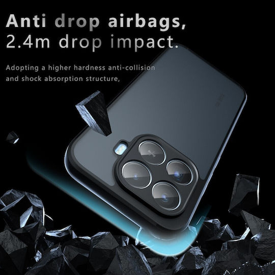Matte Σκληρή Θήκη Transparent Black Xiaomi 17t Pro 5g