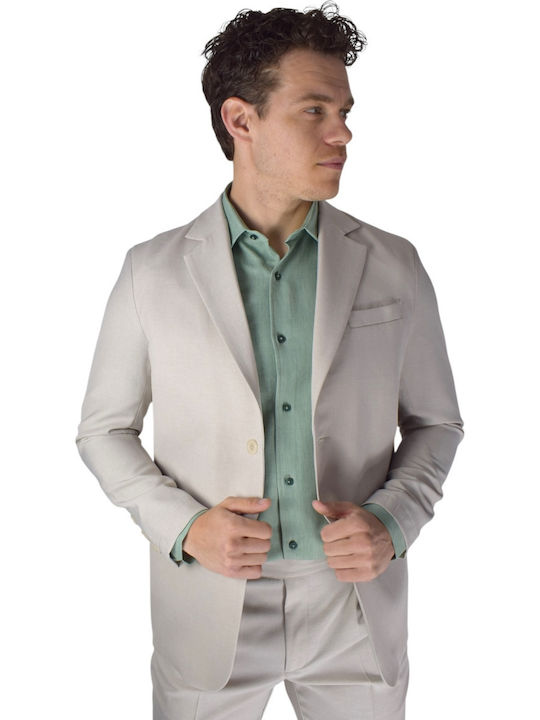 Men’s Suit Jacket Beige