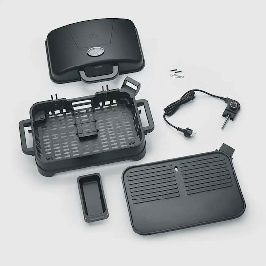 Severin Charcoal Grill with Thermometer 30x30