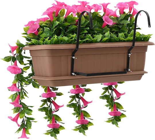 Künstliche Lila Blume 55cm vidaXL