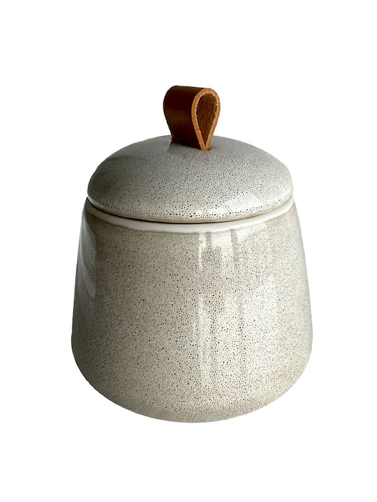 SteweHome Bathroom Accessory Set Ceramic Beige 5 Pieces