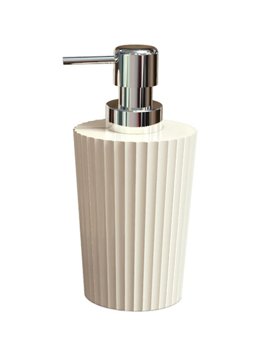SteweHome Set Accesorii Baie Plastic Bej 5 Bucăți