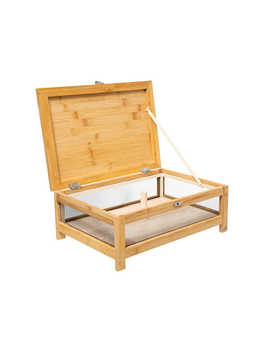 Кутия за Обща Употреба с Капак Дървена 27x14.8x39см