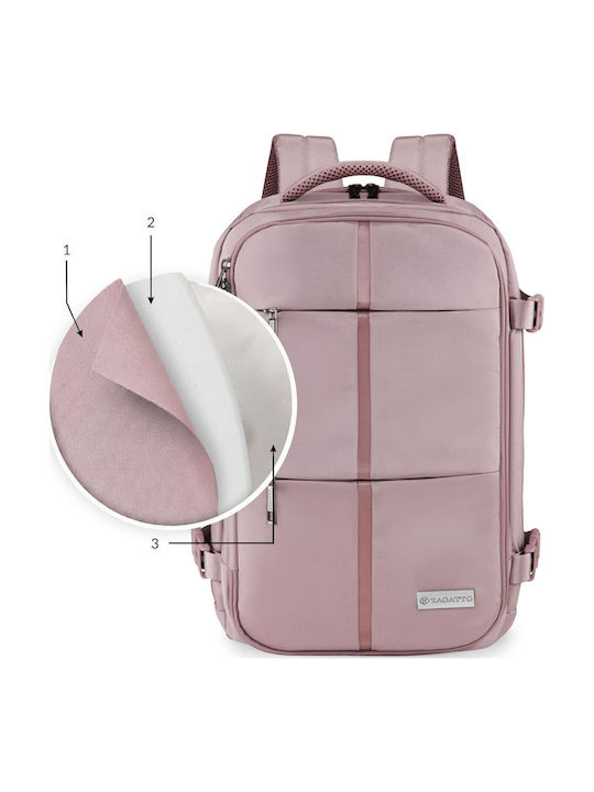 Zagatto Rucsac Impermeabil 24l Roz