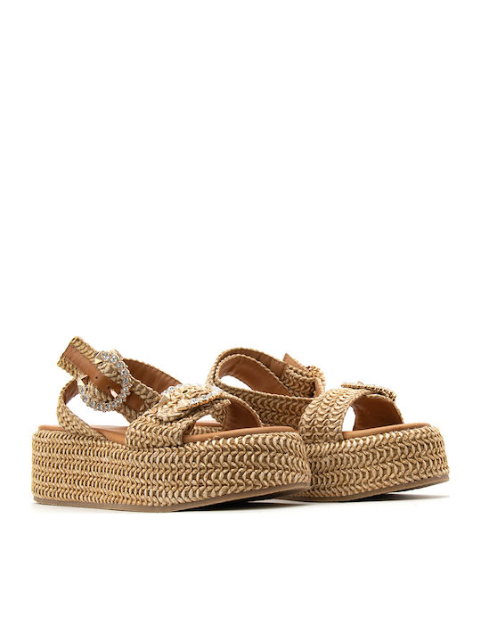 Mariella Fabiani Platforme Bej Mariella Fabiani Platforme Bej