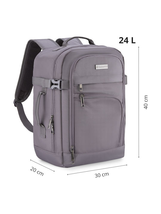 Zagatto Rucsac Impermeabil 24l Gri