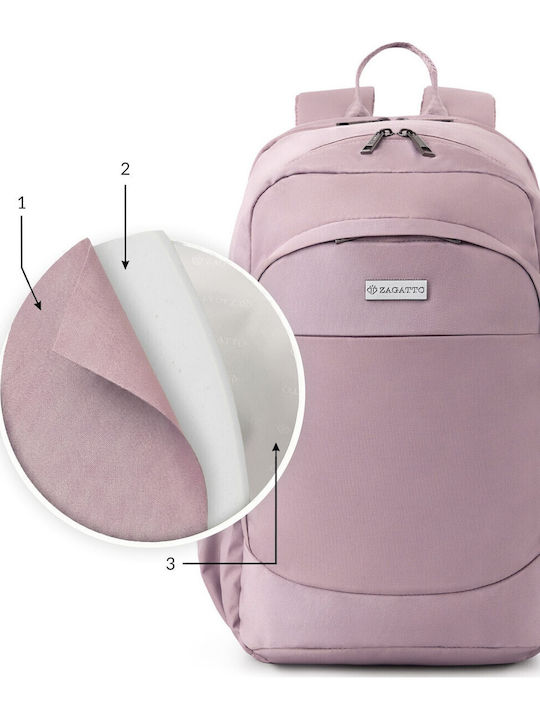 Zagatto Rucsac Impermeabil 20l Roz