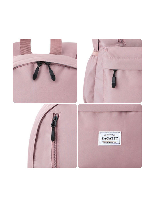 Zagatto Rucsac Impermeabil 15l Roz