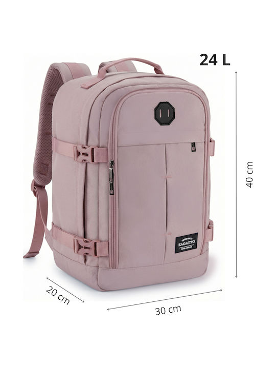 Zagatto Rucsac Impermeabil 24l Roz