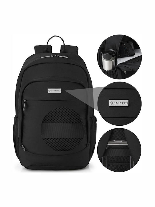 Zagatto Rucksack Wasserdicht 20lt Schwarzes