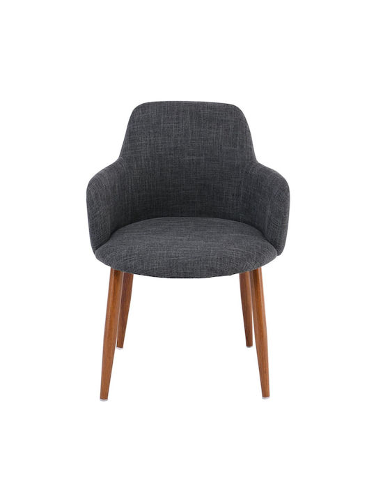 Soul Dining Chair with Fabric Upholstery Grey EM713,1