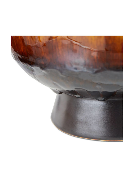 HK Living Hanging Burgundy Plant Pot 20.5x20.5x20cm