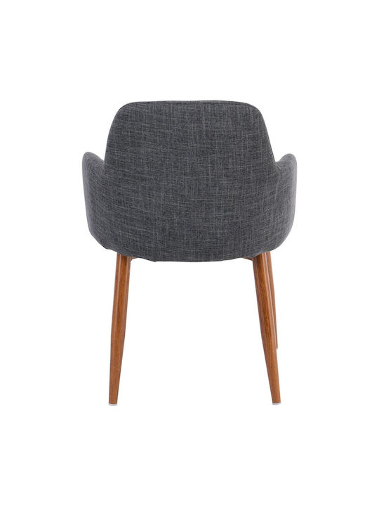 Soul Dining Chair with Fabric Upholstery Grey EM713,1