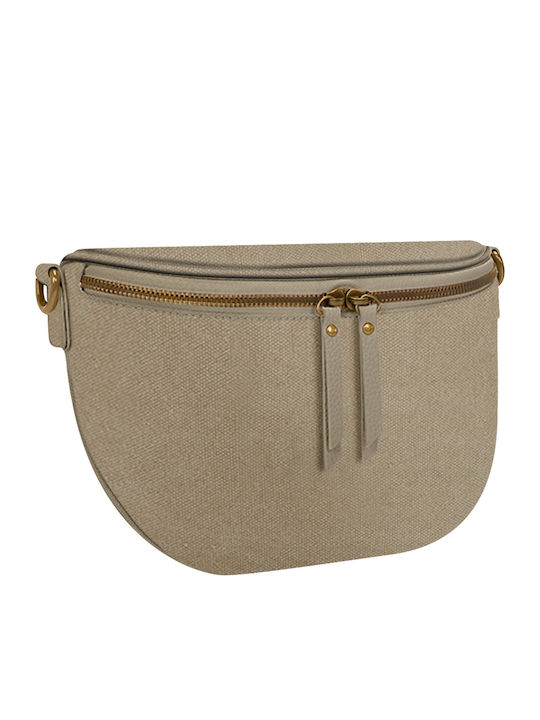 Gallantry Gürteltasche Luna Stoff Schultergurt Taupe